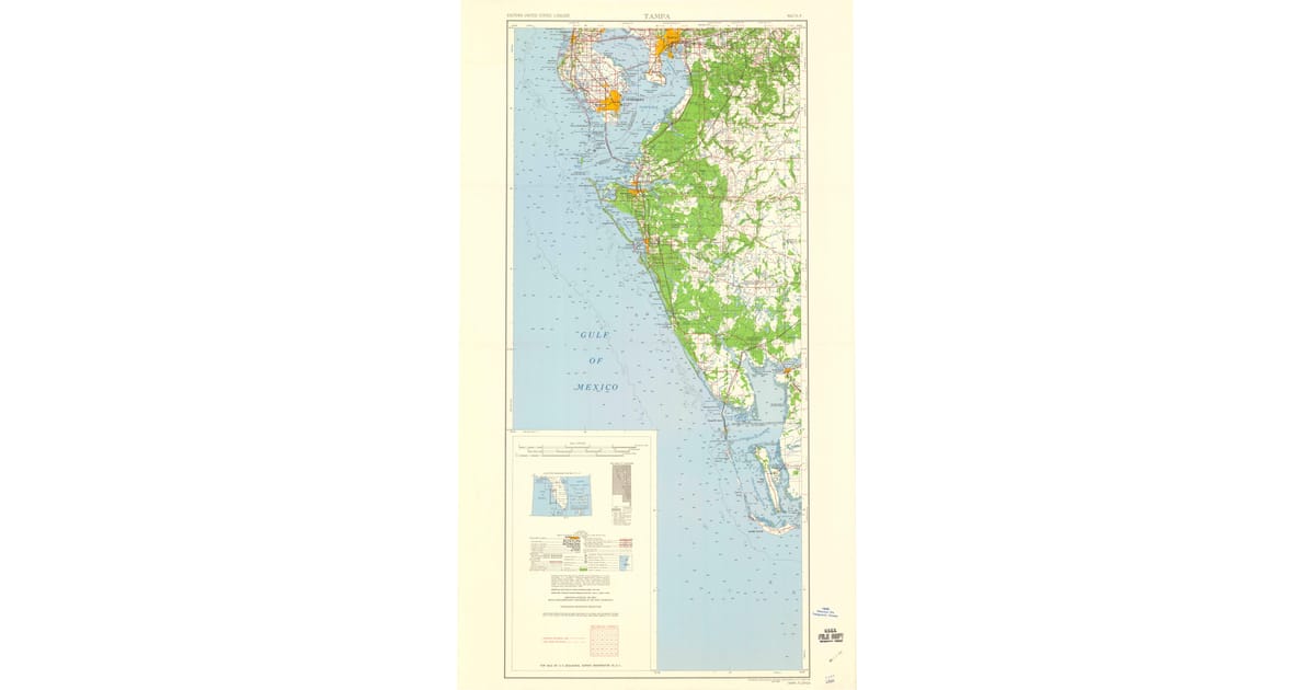 1960s Maps of Sarasota FL Pastmaps - Tampa Hillsborough County Fl Usgs Topo 1960 Og 1200x630