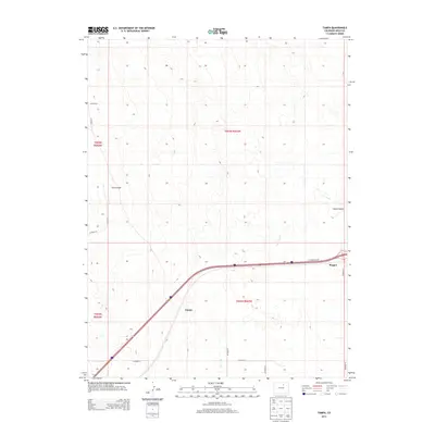 2013 Map of Tampa, 2013 Print