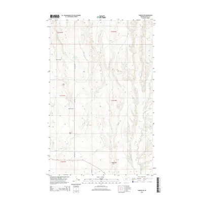 2014 Map of Tampico NE, 2014 Print