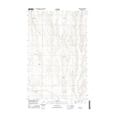 2017 Map of Tampico NE, 2017 Print