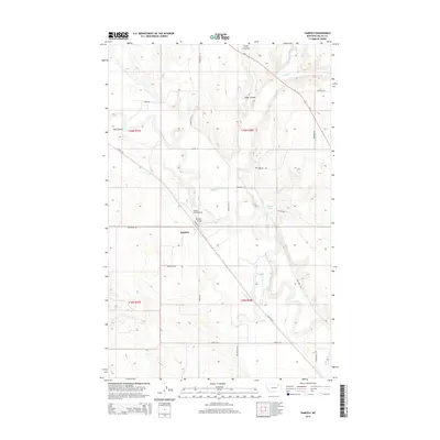 2014 Map of Tampico, 2014 Print