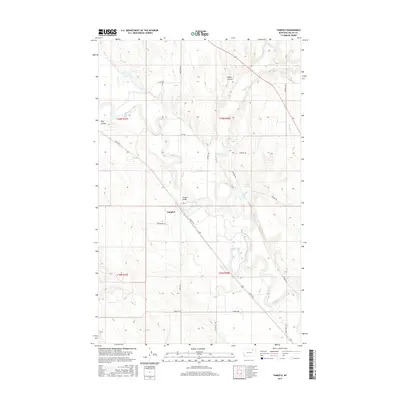 2017 Map of Tampico, 2017 Print