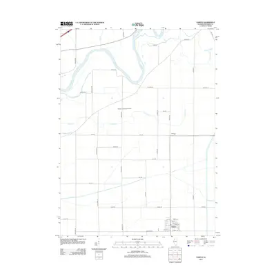 2012 Map of Tampico, 2012 Print