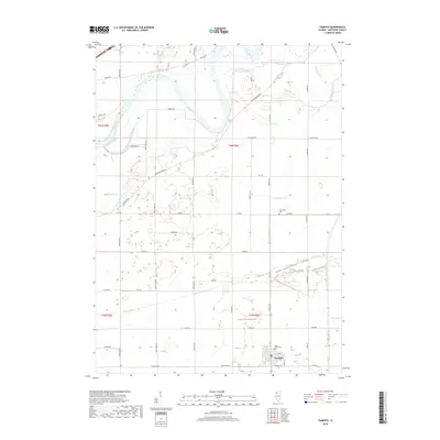 2018 Map of Tampico, 2018 Print