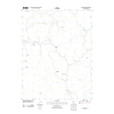 2012 Map of Tan Oak Park, 2012 Print