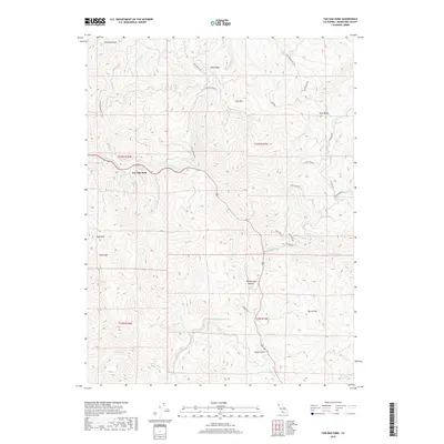 2018 Map of Tan Oak Park, 2018 Print