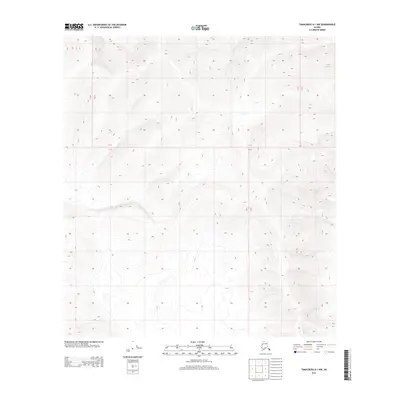 2013 Map of Tanacross A-1 NW, 2013 Print