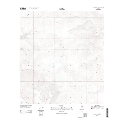 2013 Map of Tanacross A-2 SE, 2013 Print
