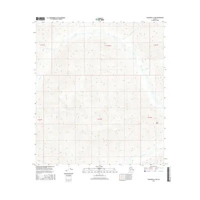 2016 Map of Tanacross A-6 NW, 2016 Print