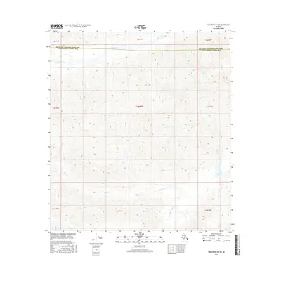 2016 Map of Tanacross A-6 SW, 2016 Print