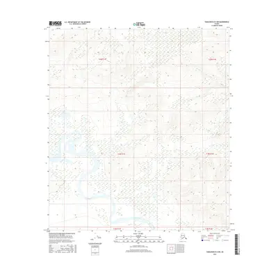 2016 Map of Tanacross B-4 NW, 2016 Print