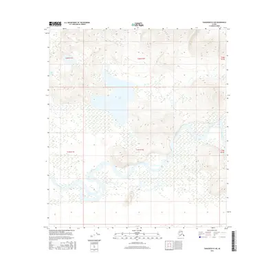 2016 Map of Tanacross B-5 NE, 2016 Print