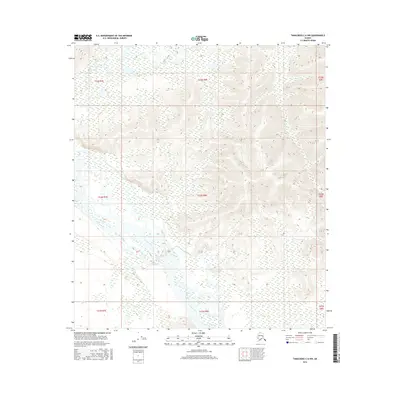 2016 Map of Tanacross C-6 NW, 2016 Print