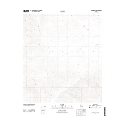 2013 Map of Tanacross D-6 NE, 2013 Print