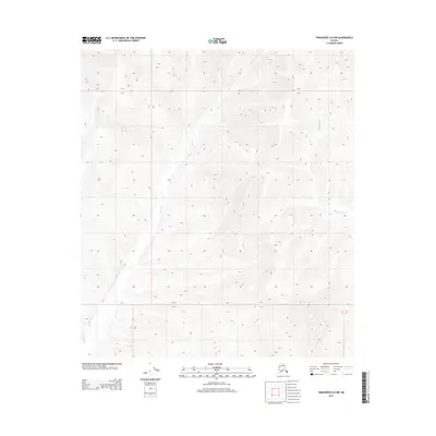 2013 Map of Tanacross D-6 NW, 2013 Print