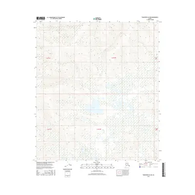 2016 Map of Tanacross D-6 SW, 2016 Print