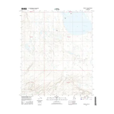 2016 Map of Tanana A-4 SW, 2016 Print