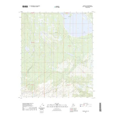 2023 Map of Tanana A-4 SW, 2023 Print