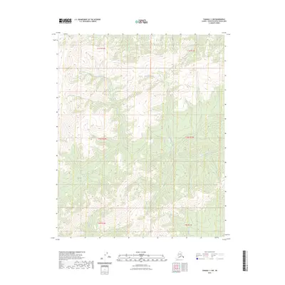 2023 Map of Tanana C-1 NW, 2023 Print