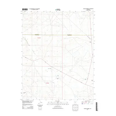 2013 Map of Tancosa Windmill, 2013 Print