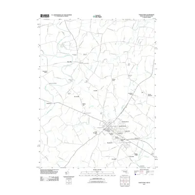 2011 Map of Taneytown, 2011 Print
