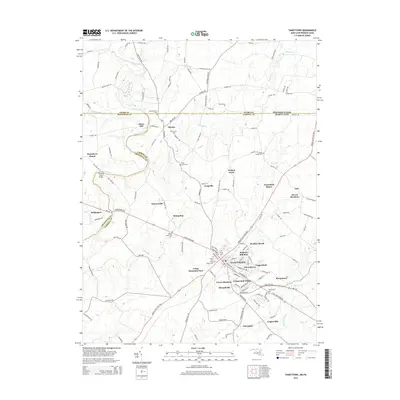 2014 Map of Taneytown, 2014 Print