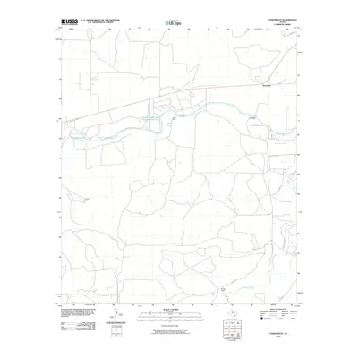 2010 Map of Tankersley, 2010 Print