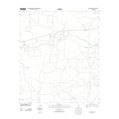 2013 Map of Tankersley, 2013 Print