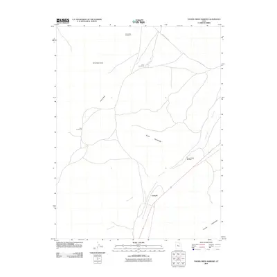 2010 Map of Tanner Creek Narrows, 2010 Print