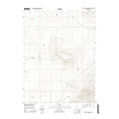 2014 Map of Tanner Creek Narrows, 2014 Print