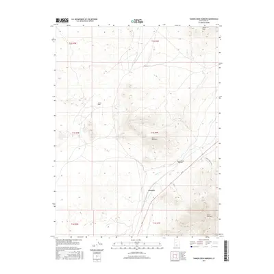 2017 Map of Tanner Creek Narrows, 2017 Print