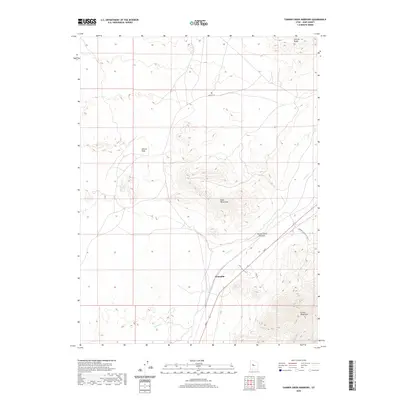 2020 Map of Tanner Creek Narrows, 2020 Print