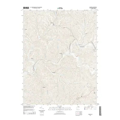 2014 Map of Tanner, 2014 Print