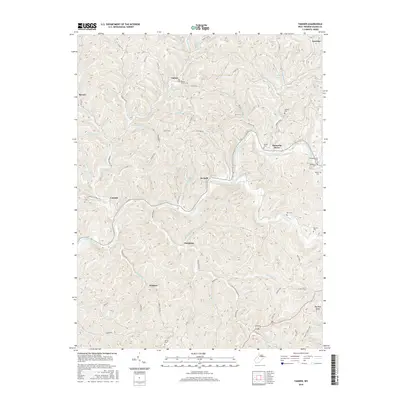2016 Map of Tanner, 2016 Print