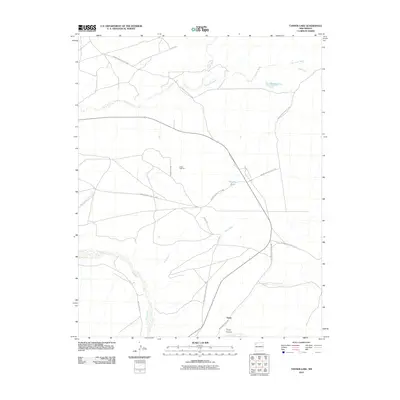 2010 Map of Tanner Lake, 2010 Print