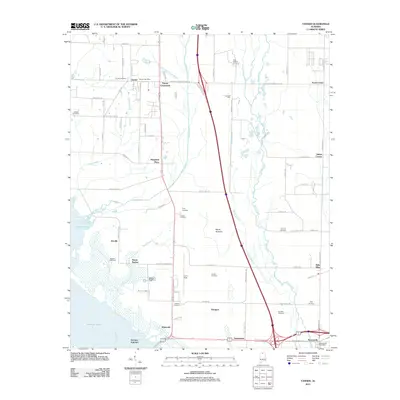 2011 Map of Tanner, 2011 Print