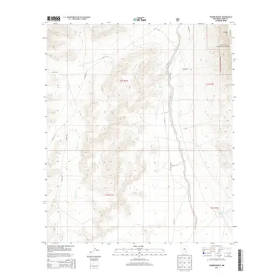 2013 Map of Tanner Ranch, 2013 Print