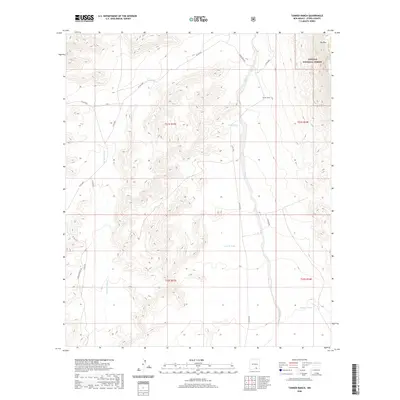 2020 Map of Tanner Ranch, 2020 Print