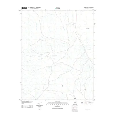 2011 Map of Tanner Well, 2011 Print
