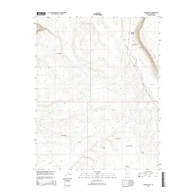 2014 Map of Tanner Well, 2014 Print
