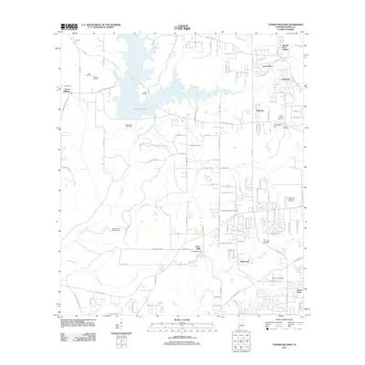2011 Map of Tanner Williams, 2011 Print