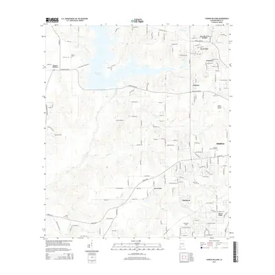 2014 Map of Tanner Williams, 2014 Print