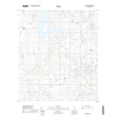 2018 Map of Tanner Williams, 2018 Print