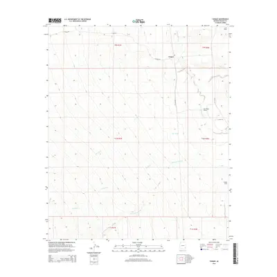 2014 Map of Tanque, 2014 Print