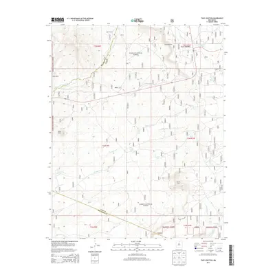 2013 Map of Taos Junction, 2013 Print