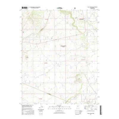 2017 Map of Taos Junction, 2017 Print