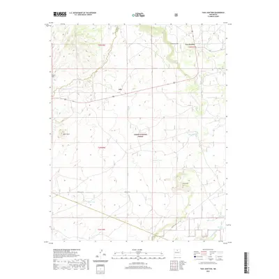 2020 Map of Taos Junction, 2020 Print
