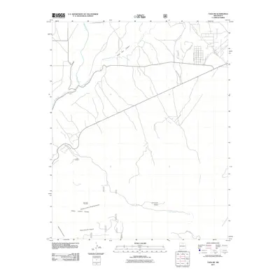 2011 Map of Taos SW, 2011 Print