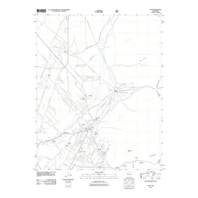 2011 Map of Taos, 2011 Print