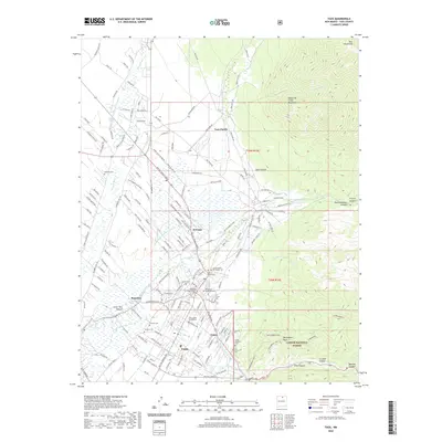 2020 Map of Taos, 2020 Print